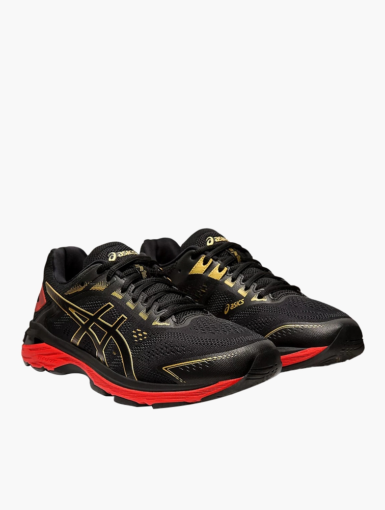 Asics gt 2000 7 black rich gold hot sale